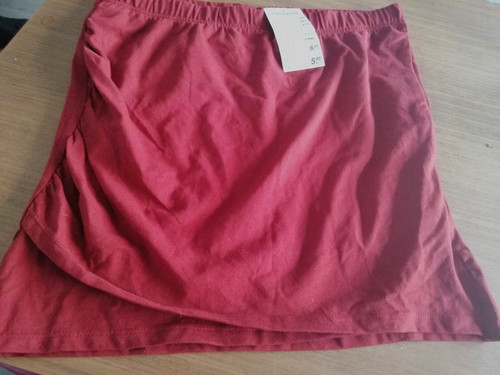 Weinroter kurzer rock 40 - -,