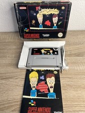 Beavis & Butthead Super Nintendo SNES PAL OVP CIB Boxed komplett EUR