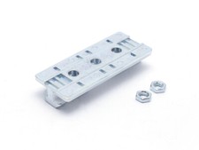 Profilgleiter ZN 40 x 80, I-Typ Nut 8, M6 Gleitschuhe POM, ohne Befestigungsm.