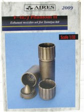 AIRES 2009 F-4E /J Phantom II Exhaust Nozzles for Tamiya Kit 1:32 Conversion F-4