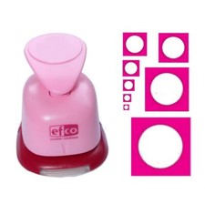 Motiv-Stanzer Kreis rund, XS-XXL Auswahl, Motivlocher Efco 001