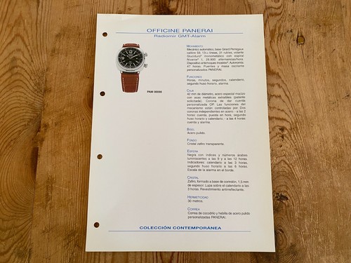 Officine panerai ficha - officine,