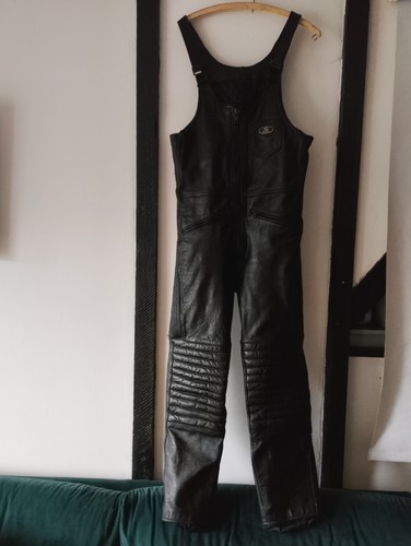 Motorrad hose leder latzhose - motorrad,