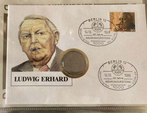 Deutschland münzbrief - deutschland,