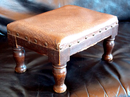 Antik fuß bank hocker schemel - bank,