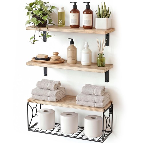 Wall shelf with storage - storage, basket