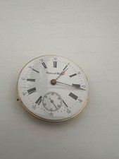 Antikes Taschenuhrwerk ca. 4 cm – Uhrwerk mit Zifferblatt &Zeigern-Ersatzteile