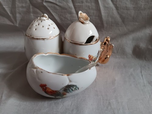 Jugendstil menage eiform - menage,