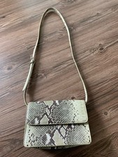 Elegante Damentasche, Schultertasche, Umhängetasche, Pieces,  Schlangenmuster