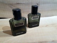 Gammon Cool Passion + Exciting Amber Aftershave 2 Flacons Sammler Vintage