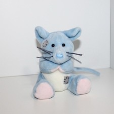 Cheddar The Field Mouse My Blue Nose Friends Nr. 65 Plüsch 11 cm Blau