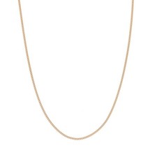 Panzerkette Damen 9 kt Rotgold - 18 Zoll