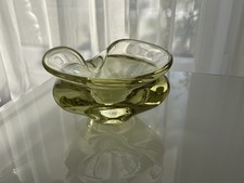 Mundgeblasene Citrin Glas