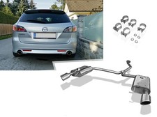  Edelstahl Duplex Sportauspuff