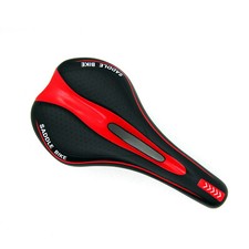 Fahrradsattel Rot GEL Pad