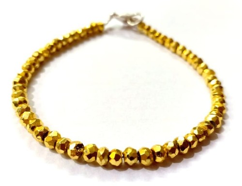 Goldener pyrit facettierte - a++,
