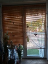 Lamellen-Rollo, -Jalousie, mittelbraun, Alu, incl. Aufhängung ***TOP***