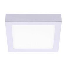 LED Deckenlampe silber dimmbar