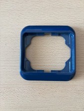 Busch Jaeger Rahmen 1fach Alpha Nea Hansablau glanz gebraucht