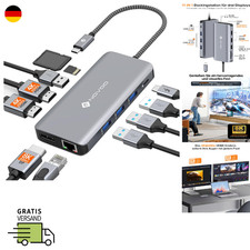 NOVOO USB C Dockingstation 4K