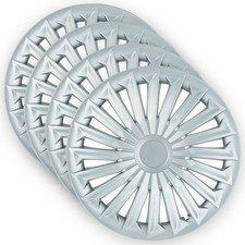 Radkappen zoll silber - silber, 4x