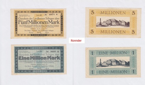 Banknote inflationsgeld - -,