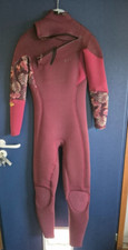 ION Neoprenanzug 5/4 mm Damengröße S/M  Farbe bordeaux , Frontzip 