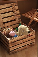 1 x neue GEFLAMMTE TRUHEN