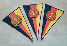 DDR - 3x Wimpel - DDR - (kein Papier)
