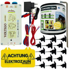 Komplettset Weidezaun 12V/230V