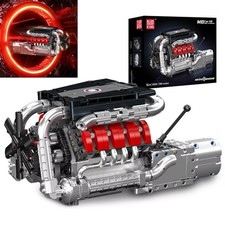 Simuliert V8 Automotor