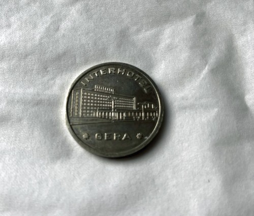 Medaille interhotel gera ddr - medaille,