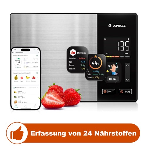Lepulse küchenwaage digitale - küchenwaage,