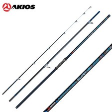 AKIOS Saltwater Fishing Surfcasting Nano Carbon Rod AIRPOWER 435 SRS BLACK