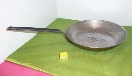 Alte eisen pfanne stielpfanne - alte,