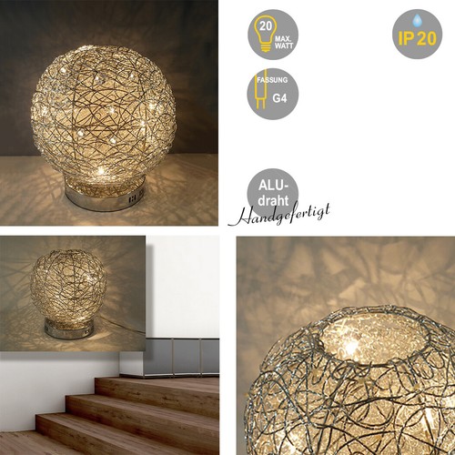 Moderne halogen tischleuchte - moderne,