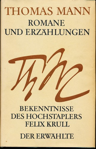 Thomas mann romane - mann,