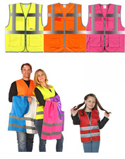Warnweste bedruckt Aufdruck Reisverschlusswarnweste Signal- Sicherheitsweste KFZ
