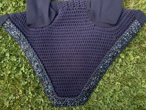 Fliegenohren blau glitzer - ✨,