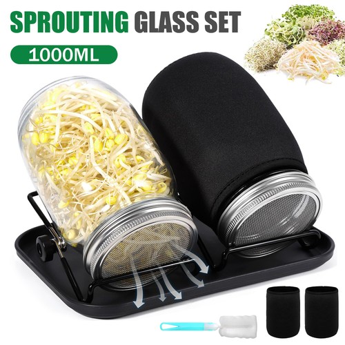 Sprossengläser set 2x1000ml