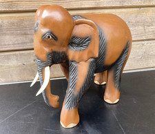 29cm 3kg  Holz Elefant