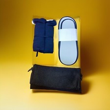 Lufthansa Business Class Neu ungeöffnet Amenity Kit + Slipper + Sleep Shirt