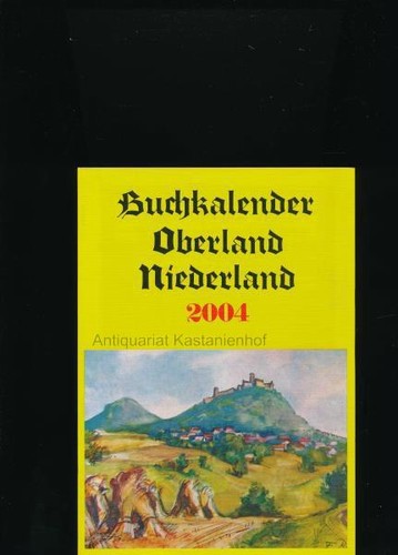 Buchkalender oberland - "buchkalender,