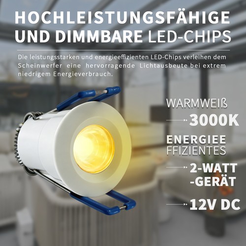 LED‑Minispot 2 W 3000?