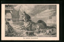 Ansichtskarte Der hilflose