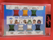 Larry Bird JERSEY CARD #5/6