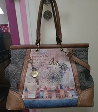 Anekke Travel Bag Reisetasche Tasche Schultertasche Braun Bunt