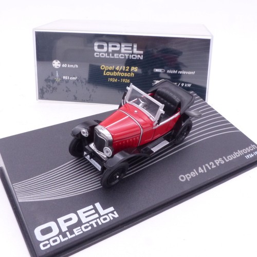 Opel collection 4 - 1:43, 4/12
