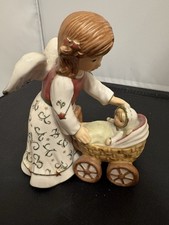 Goebel engel mit puppenwagen - goebel,,