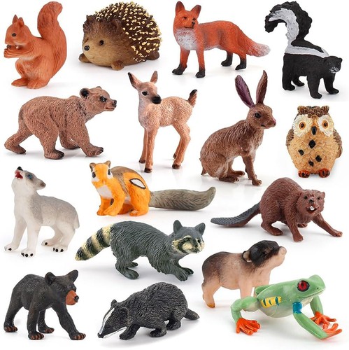 Waldtiere figuren spielzeug - waldtiere,